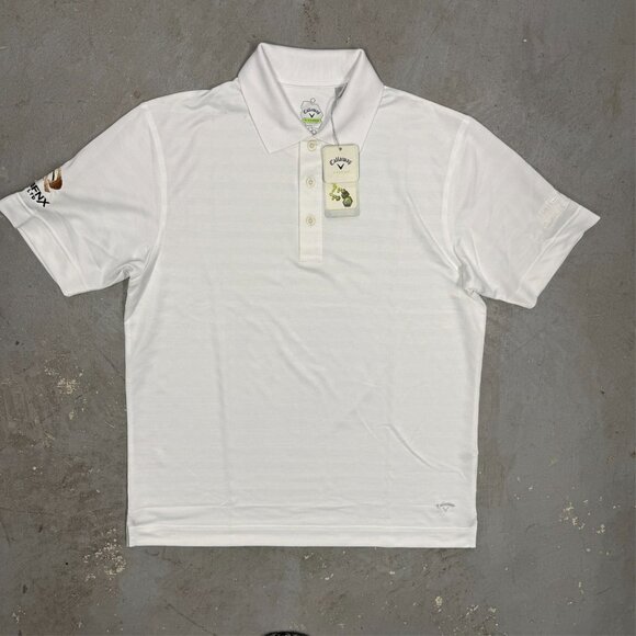 NWT Callaway X Series Golf Polo Shirt White Short Sleeve Small - Picture 2 of 9
